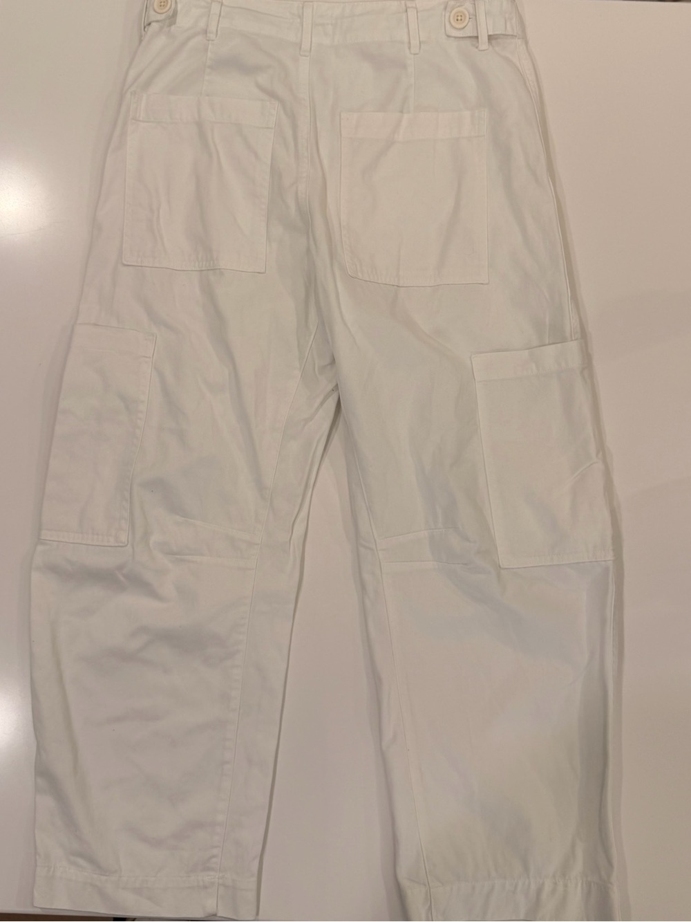 pistola Sabrina curved Off-White Wide Leg Drawstring Cargo Pants - Picture 3 of 5